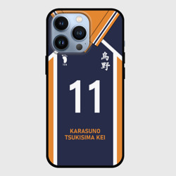 Чехол для iPhone 13 Pro Karasuno 11 форма Карасуно