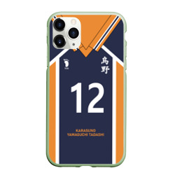 Чехол для iPhone 11 Pro матовый Karasuno 12 форма Карасуно