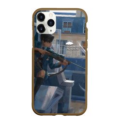 Чехол для iPhone 11 Pro Max матовый Пятый снайпер