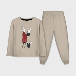 Детская пижама с лонгсливом хлопок Хорнет и рыцари