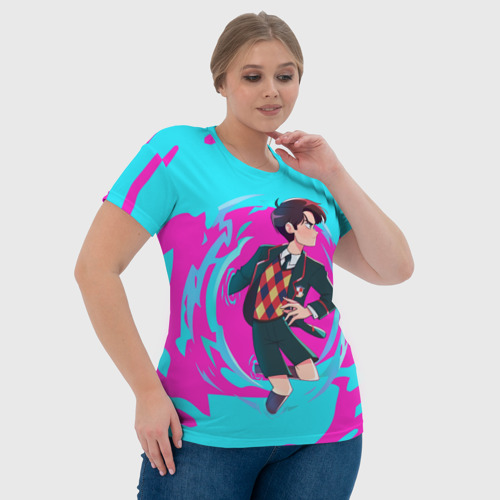 Женская футболка 3D Путешественник во времени, цвет 3D печать - фото 6