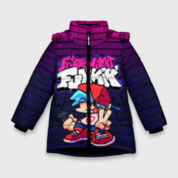 Зимняя куртка для девочек 3D Friday night Funkin