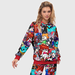 Женский костюм с толстовкой 3D Friday night Funkin - фото 2