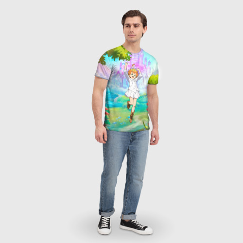 Мужская футболка 3D Обещанный   Неверленд, цвет 3D печать - фото 5
