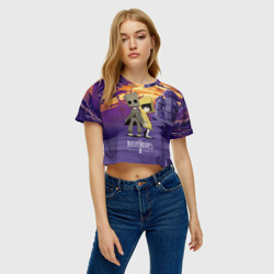Женская футболка Crop-top 3D Little Nightmares   2 - фото 2