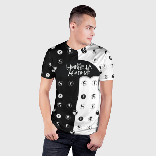 Мужская футболка 3D Slim Umbrella Academy, цвет 3D печать - фото 3