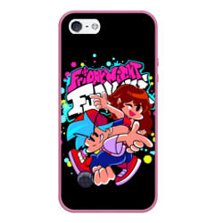 Чехол для iPhone 5/5S матовый Friday Night Funkin