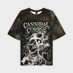 Мужская футболка oversize 3D Cannibal Corpse