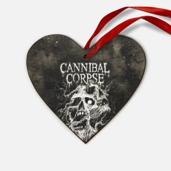Деревянная игрушка Сердце Cannibal Corpse
