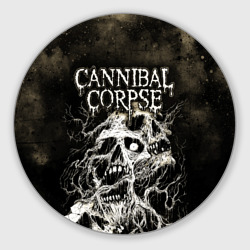 Круглый коврик для мышки Cannibal Corpse