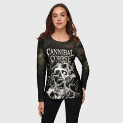 Женский лонгслив 3D Cannibal Corpse - фото 2