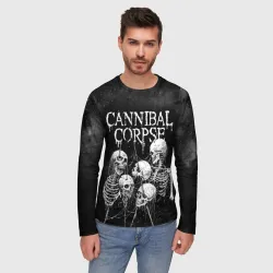 Мужской лонгслив 3D Cannibal Corpse - фото 2