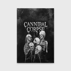 Обложка для паспорта матовая кожа Cannibal Corpse