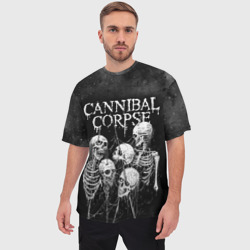 Мужская футболка oversize 3D Cannibal Corpse - фото 2