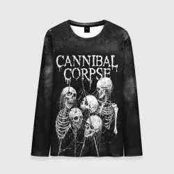 Мужской лонгслив 3D Cannibal Corpse
