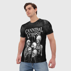 Мужская футболка 3D Cannibal Corpse - фото 2