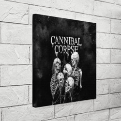 Холст квадратный Cannibal Corpse - фото 2