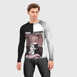 Мужской рашгард 3D Monokuma Junko - фото 2