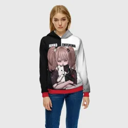 Женская толстовка 3D Monokuma Junko - фото 2