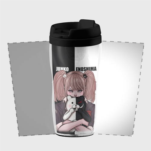 Термокружка-непроливайка Monokuma Junko, цвет черный - фото 2