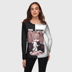 Женский лонгслив 3D Monokuma Junko - фото 2