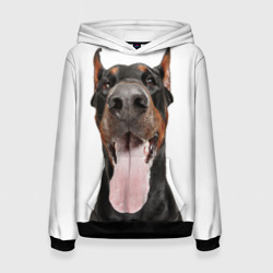 Женская толстовка 3D Доберман Doberman