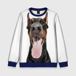 Детский свитшот 3D Доберман Doberman