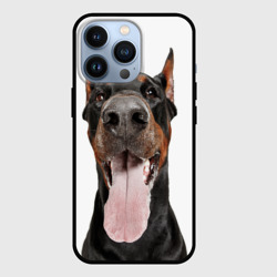 Чехол для iPhone 13 Pro Доберман Doberman