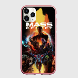 Чехол для iPhone 11 Pro Max матовый Mass Effect