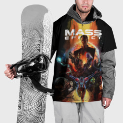 Накидка на куртку 3D Mass Effect