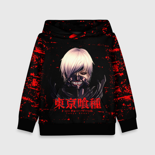 Детская толстовка 3D Tokyo Kaneki, цвет черный