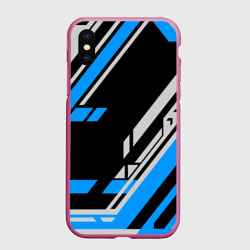 Чехол для iPhone XS Max матовый CS:GO "Asimov"