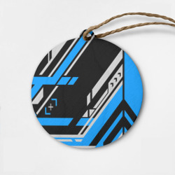 Деревянная игрушка круг CS:GO "Asimov"