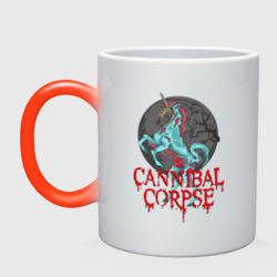 Кружка хамелеон Cannibal Corpse Труп Каннибала