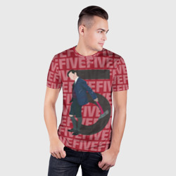 Мужская футболка 3D Slim Five doctor - фото 2