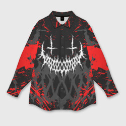 Мужская рубашка oversize 3D Ghostemane