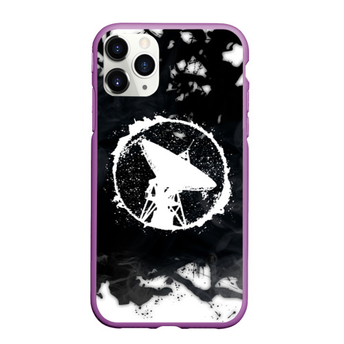 Чехол для iPhone 11 Pro Max матовый ГРОТ русский реп, цвет фиолетовый