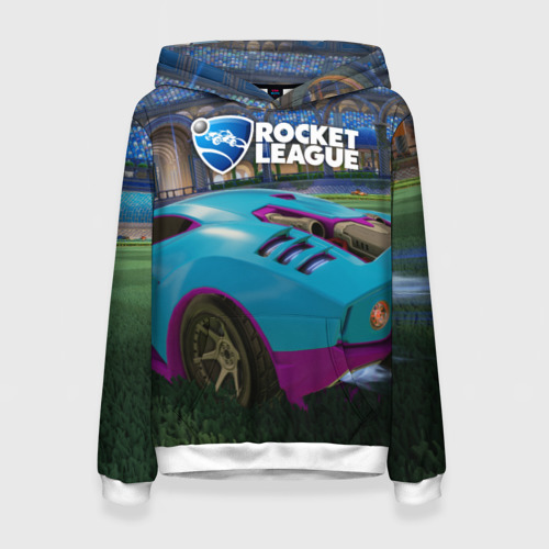 Женская толстовка 3D Rocket League, цвет 3D печать