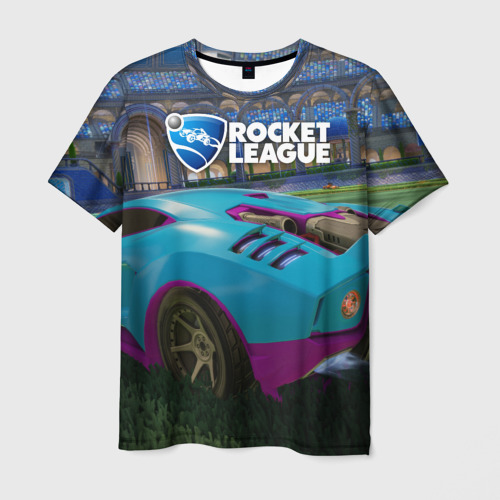 Мужская футболка 3D Rocket League, цвет 3D печать