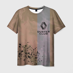Мужская футболка 3D Renault Duster Club Рено Дастер Клуб