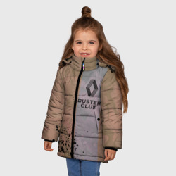 Зимняя куртка для девочек 3D Renault Duster Club Рено Дастер Клуб - фото 2