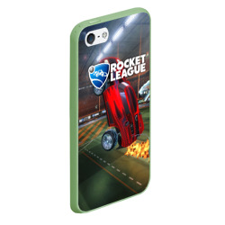 Чехол для iPhone 5/5S матовый Rocket League - фото 2