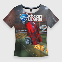 Женская футболка 3D Slim Rocket League