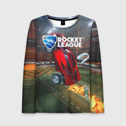 Женский лонгслив 3D Rocket League