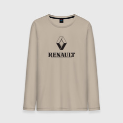 Мужской лонгслив хлопок Renault Logo Рено логотип