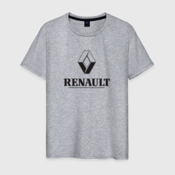Мужская футболка хлопок Renault Logo Рено логотип