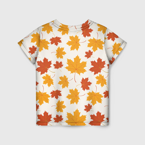 Детская футболка 3D Осень Autumn, цвет 3D печать - фото 2