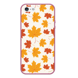 Чехол для iPhone 5/5S матовый Осень Autumn