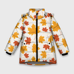 Зимняя куртка для девочек 3D Осень Autumn