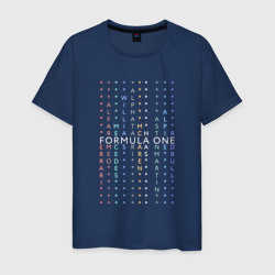 Мужская футболка хлопок Команды Формулы 1